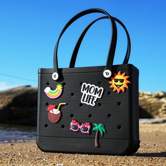 Ultimate Sleek Croc Bag with Complimentary Charms
